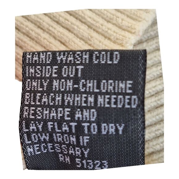 Kenneth Cole Silk Angora Rabbit Hair Striped Sweater Dress Tunic Pullover Size M - Picture 12 of 12